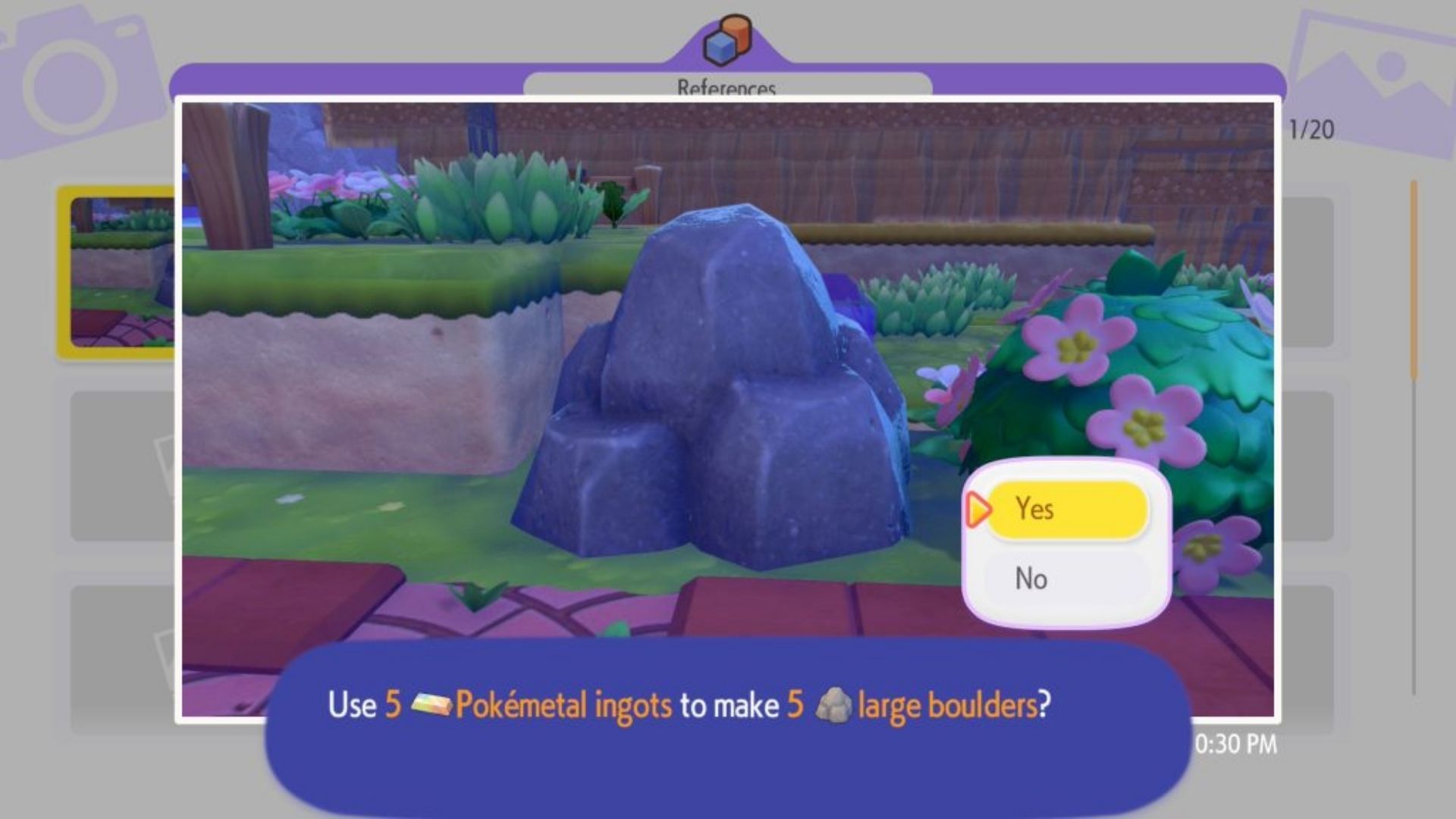 Pokémon Pokopia Guide: How to Break &amp; Move Large Boulder Rocks guide image