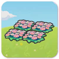 Pretty flower bed habitat image